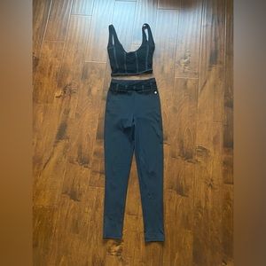 Tiger Mist Hurricane Top & Challenger Tights workout set